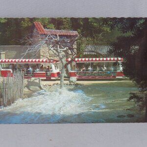 Vintage Postcard - Flash Flood Glamortram Universal Studios - Continental Card